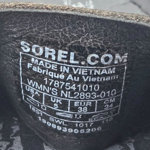 Sorel Flat Casual Sandals  Leather Bohemian Criss Cross Gladiator Open Toe - Picture 10 of 10